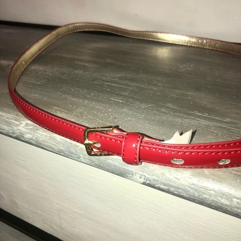 Red Belt XL and Small red purse - Picture 6 of 11
